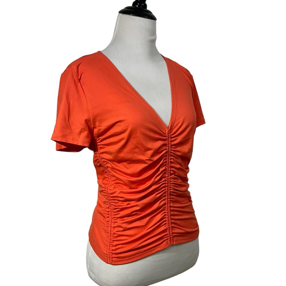 Bar III Ruched top